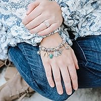 Vista 2 de .925 Sterling Sliver Charm Marina de los Estados Unidos USN NAF