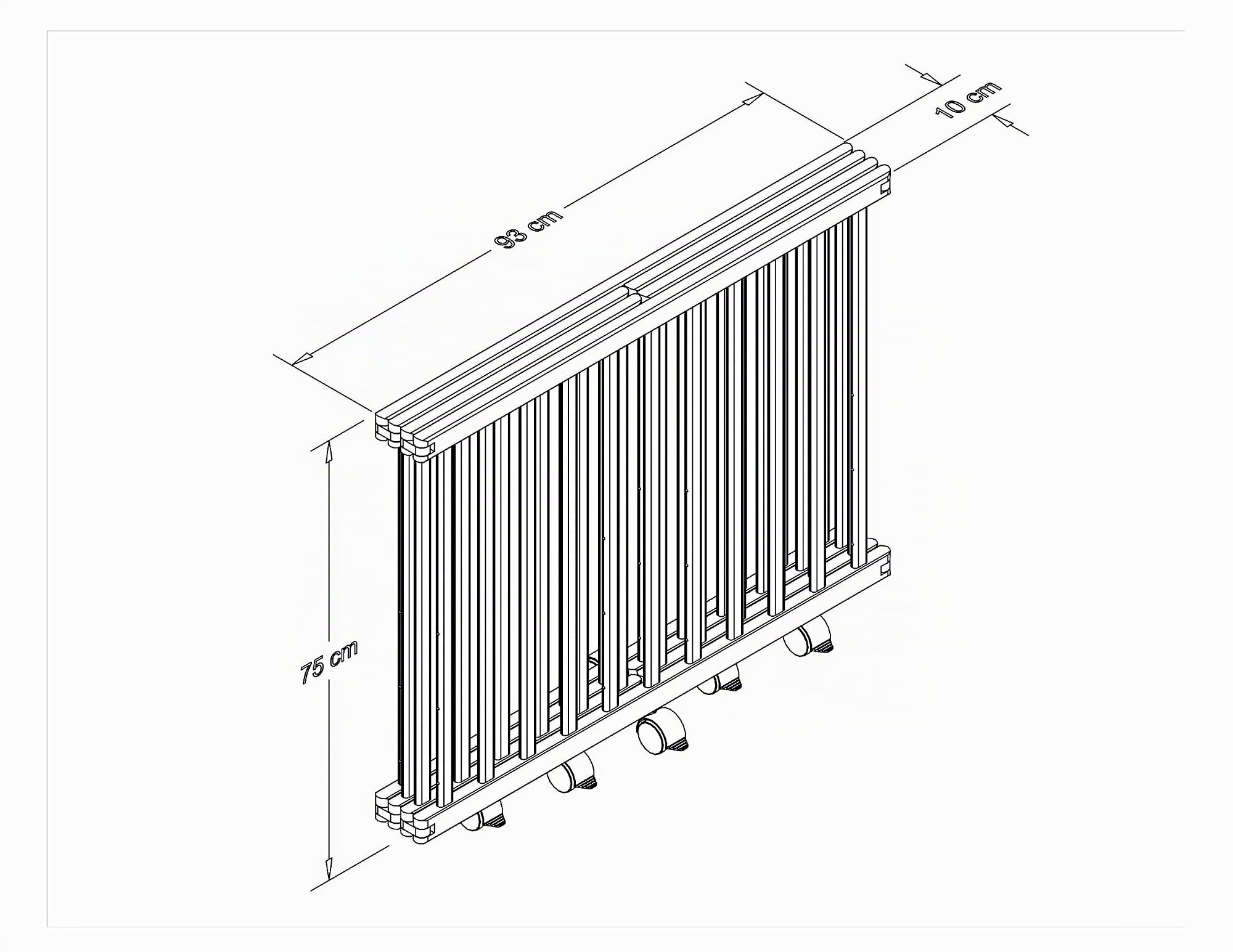 TiSsi Parc Pliable Naturel 1 Unité 100028