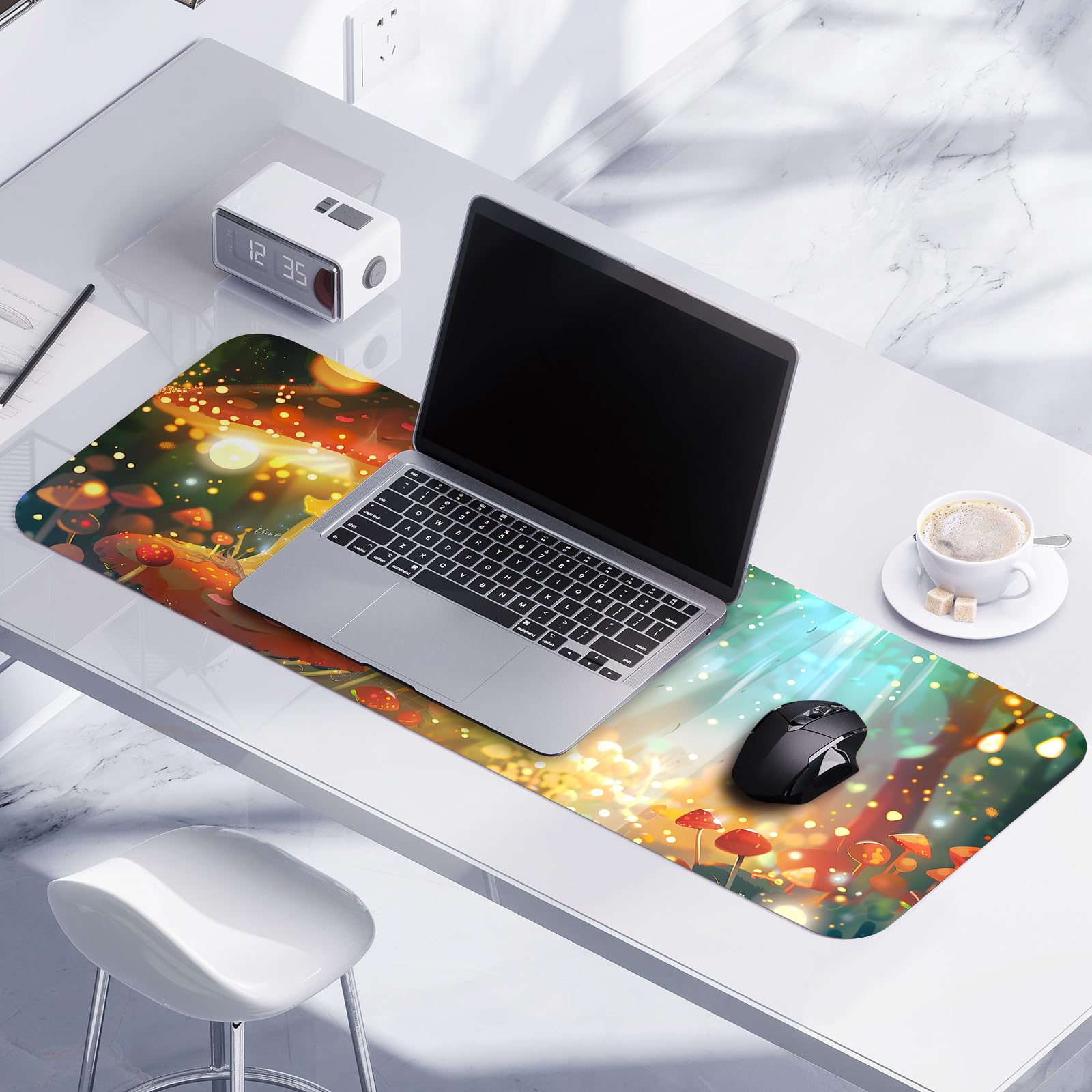 WISHTIME Mouse Pad Control Gaming Extended Large with Stitched Edges, Waterproof Non-Slip Base for Gaming & Office 800 mm x 300 mm x 2 mm (B0D2GVY356) Amazon Price History, Amazon Price Tracker