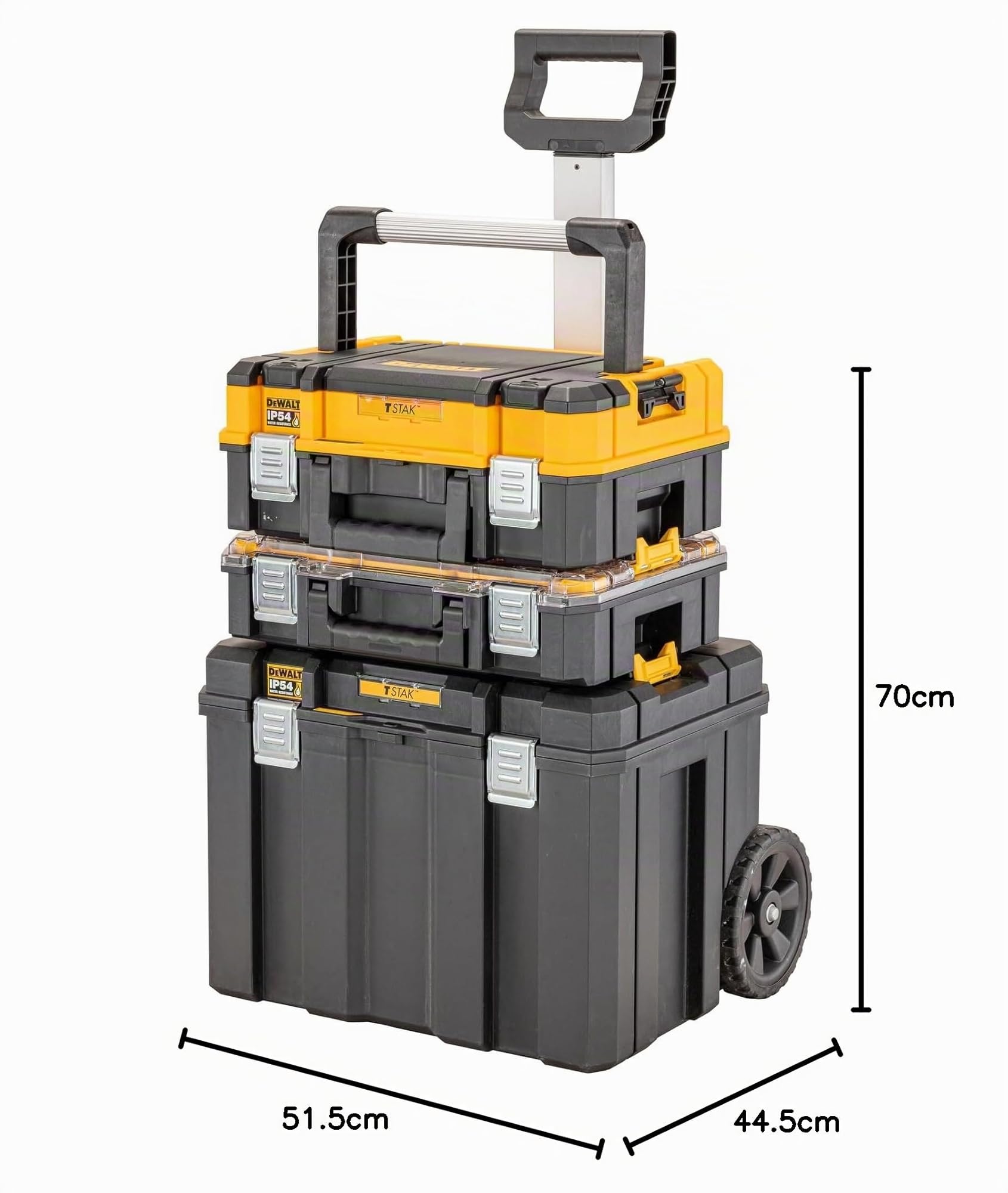 DeWalt DWST83411-1 Tstak Tower I Kit porta herramientas, negro/amarillo