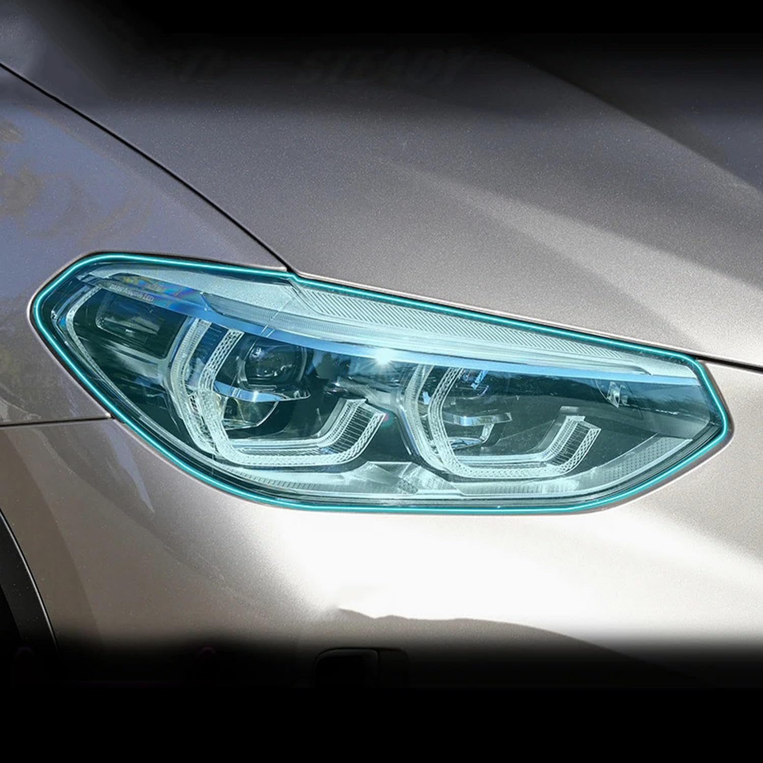 Film TPU phare de voiture BMW G08 Ix3 protection contre gravillons