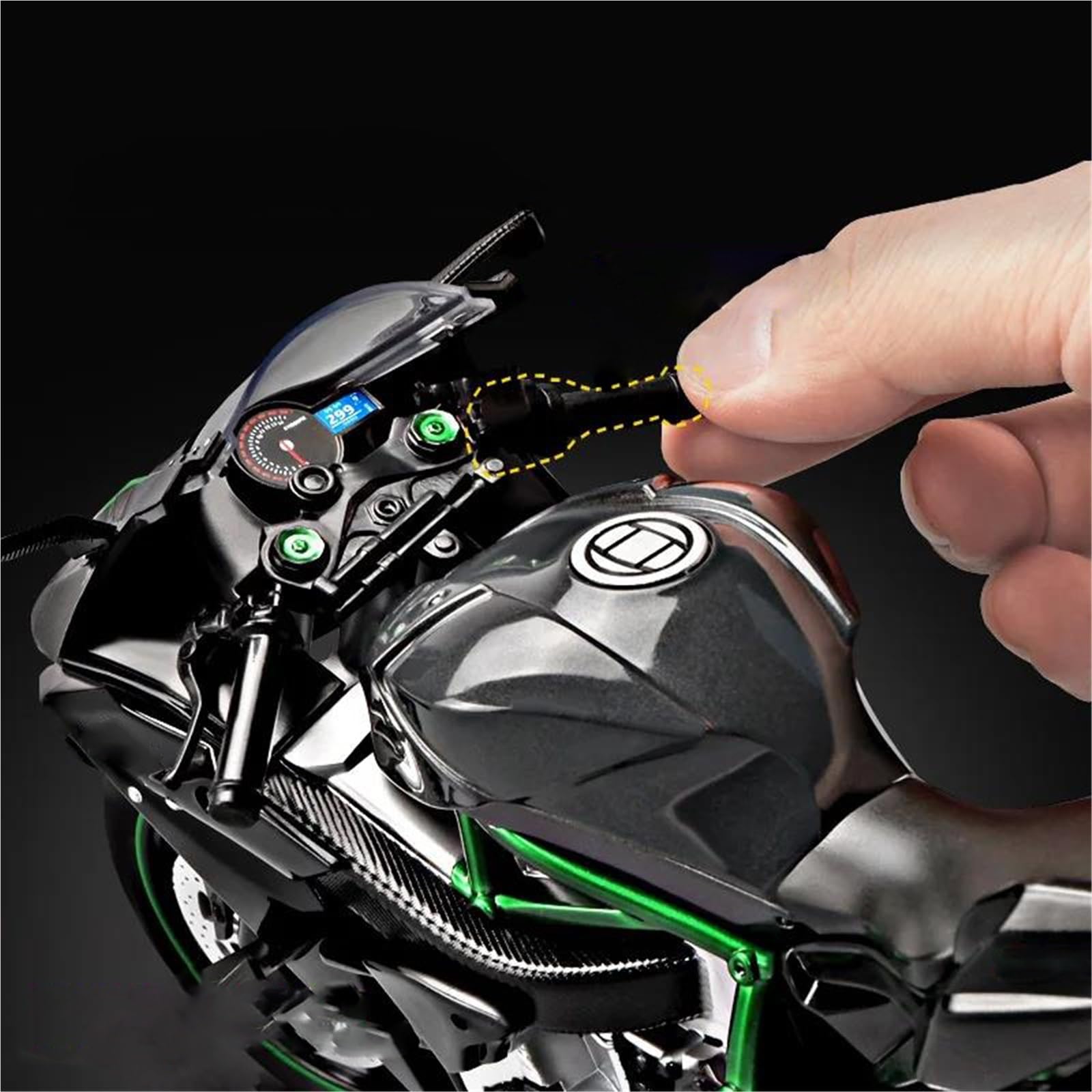 MODÈLE DE MOTO en plastique Tamiya 1/12 série n°131 Kawasaki Ninja H2R MODÈLE DE MOTO en plastique Tamiya 1/12 série n°131 Kawasaki Ninja H2R