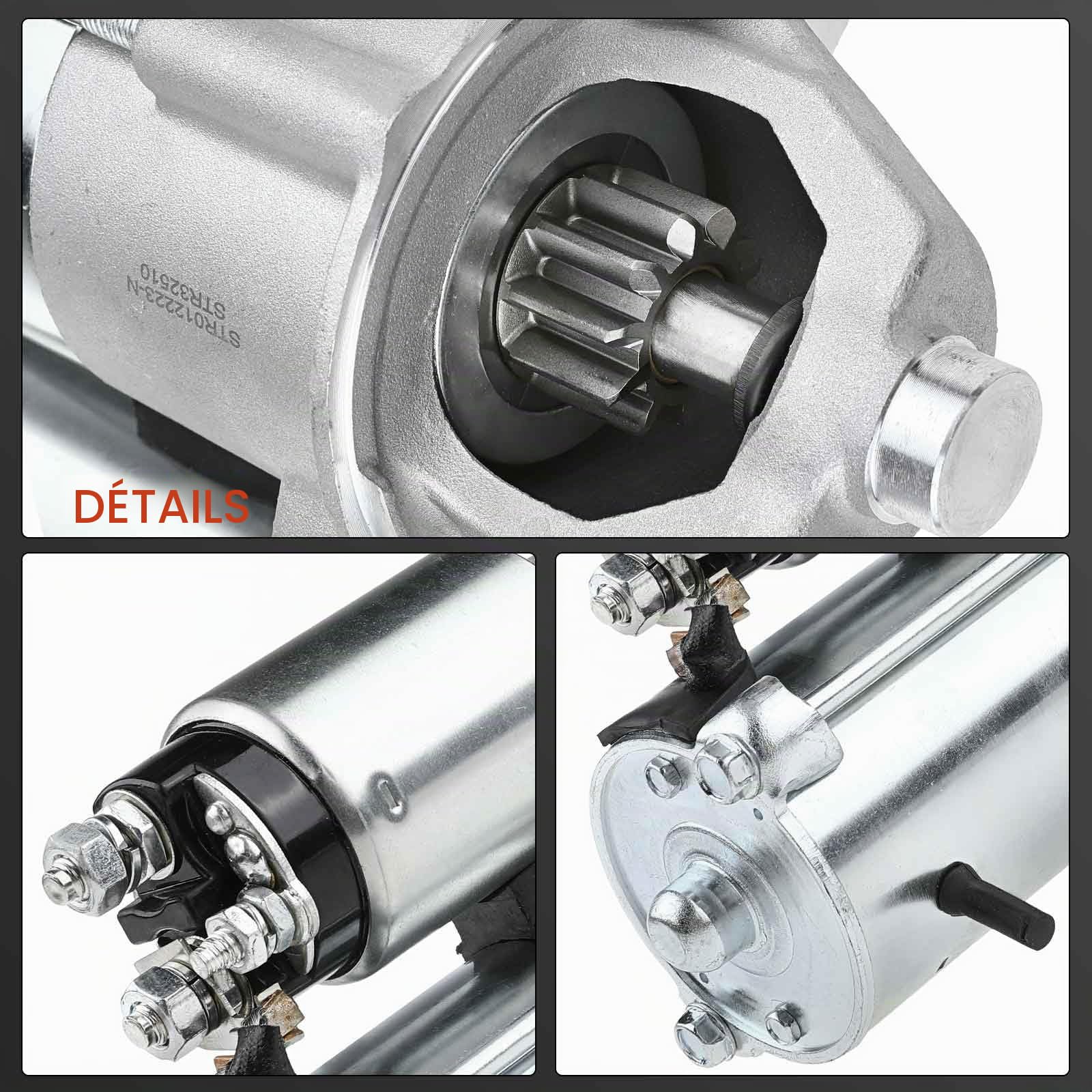 Frankberg Démarreur 1,4 kW 12 V 10 dents 1477973 | Compatible avec: Transit Connect P65 P70 P80, Tourneo Connect
