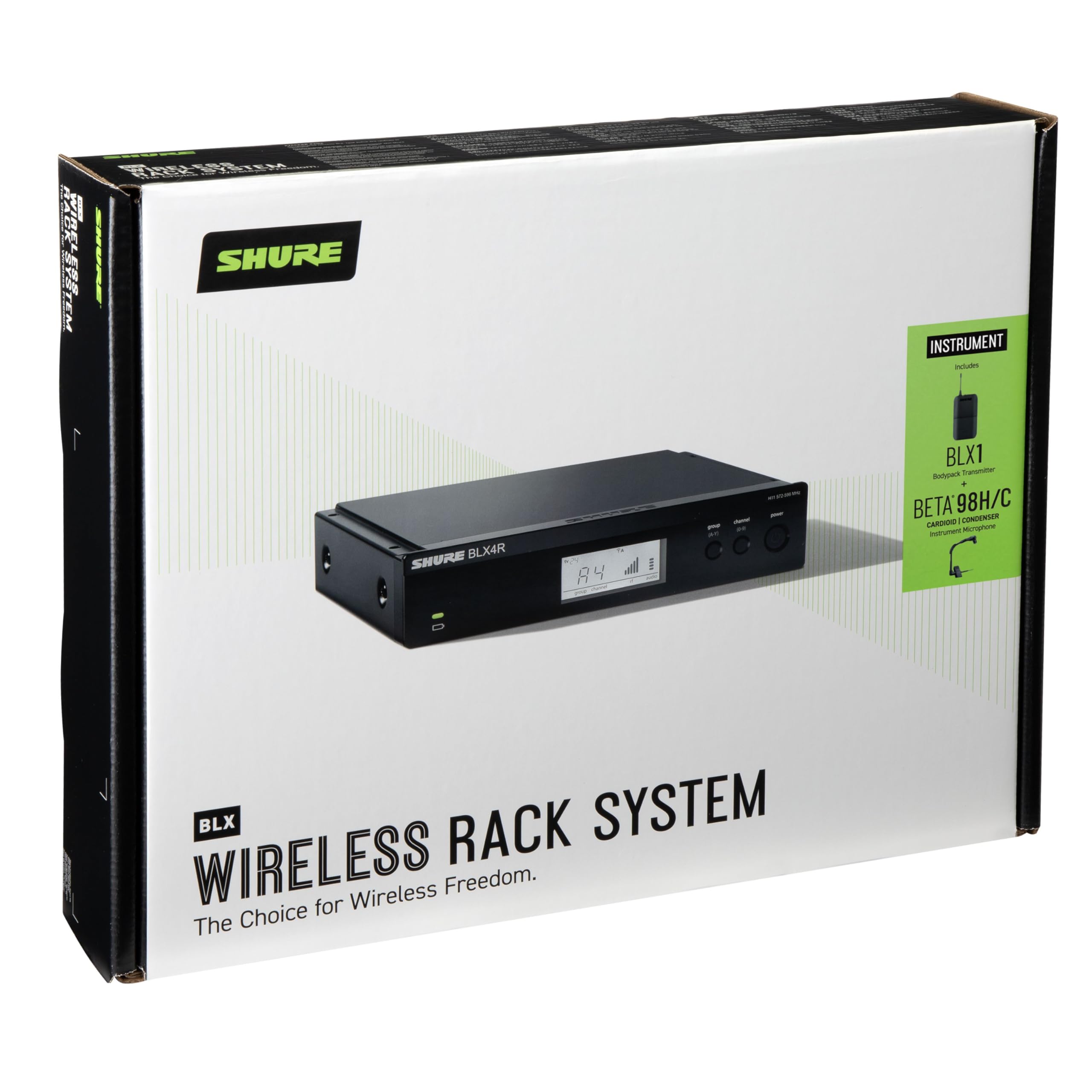 Amazon.com: Shure BLX14R/B98 Wireless Microphone System - 14-Hour