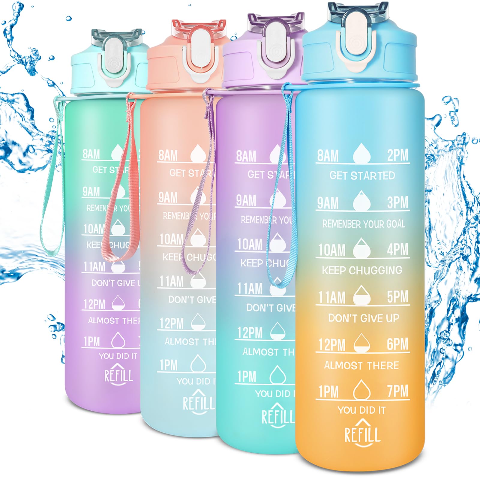 Borraccia Miraculous Ladybug - 430ml, Cannuccia Integrata, Senza BPA, Per Scuola E Sport - Foto 12