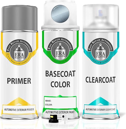 Vista 23 de ERA Paints B564M - Espray de pintura de retoque automotriz Celestial Blue Metallic para HONDA Exact Match - Kit Pro