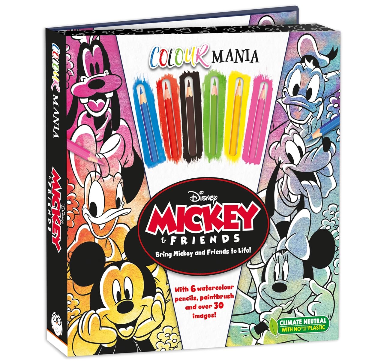 Disney: Mickey and Friends (Colouring Book and Pencil Set)