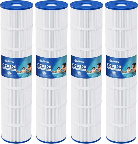 CCP520 Pool Filter Cartridges 4 Pack, for Pentair Clean & Clear Plus 520