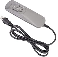 Cikonielf Elektromos Relax Fotel Kapcsoló 2 Gombos Kézi Vezérlő ABS Anyag 5V Dönthető Kanapé Alkatrész 8