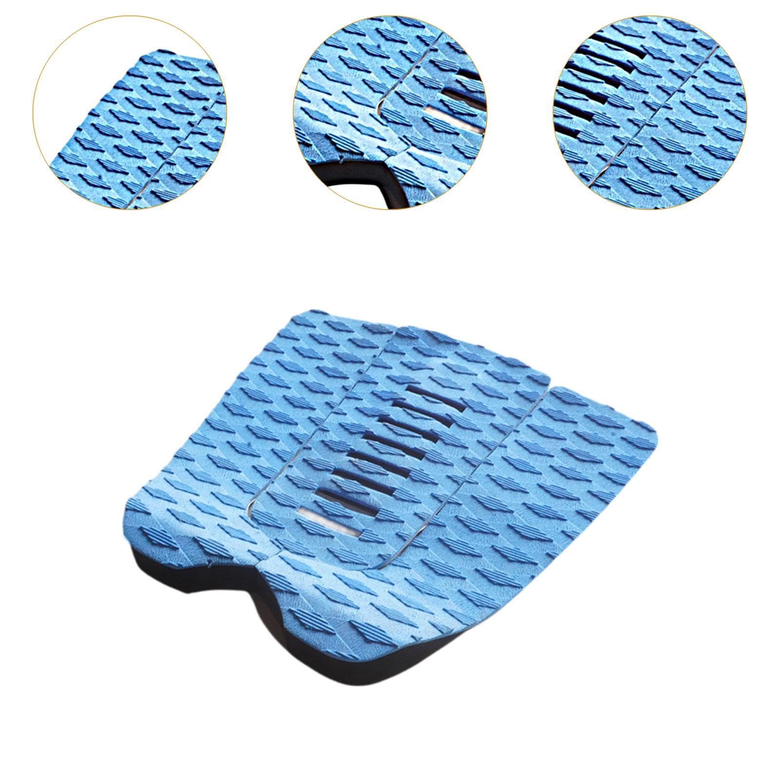 Amagogo Almohadillas de tracción Cubierta Tabla Surf DIY Deck Grip Pading Accesorios