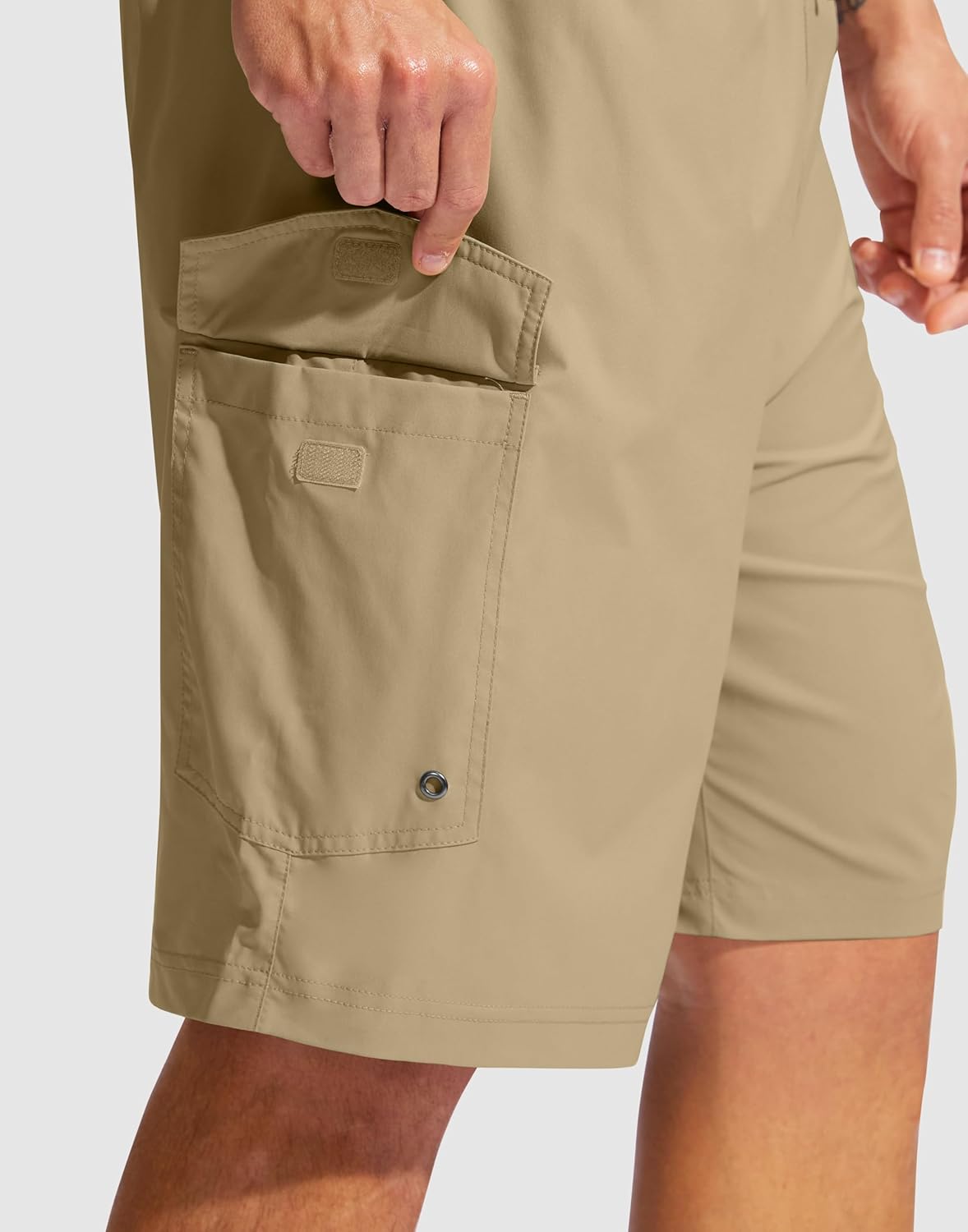 Men's Swim Trunks No Liner 9" Board Shorts Quick Dry Bathing Suit Swimming Beach Shorts for Men with 3 Pockets - Image 3