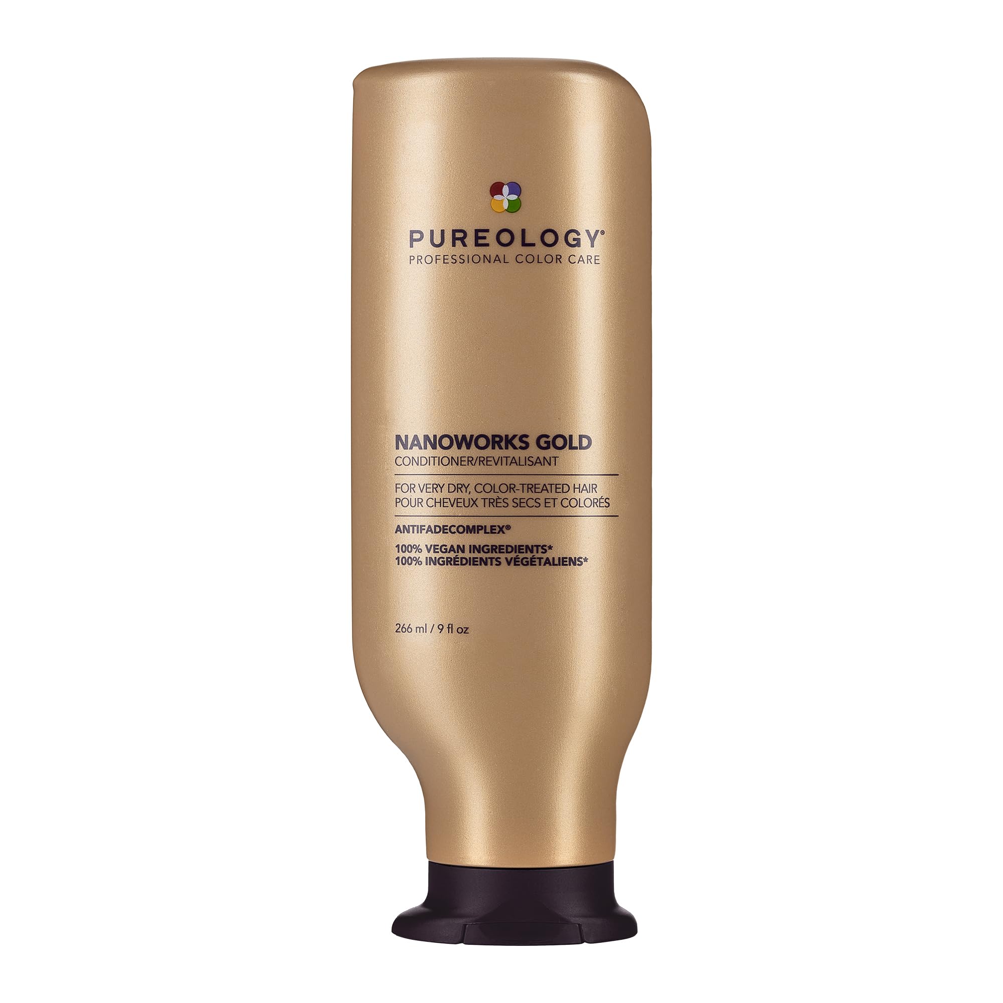 Nanoworks Gold | Conditioner, Colour-Treated Hair, Restores And Strengthens Hair, Vegan Formulas, Sulphate Free, 266ml