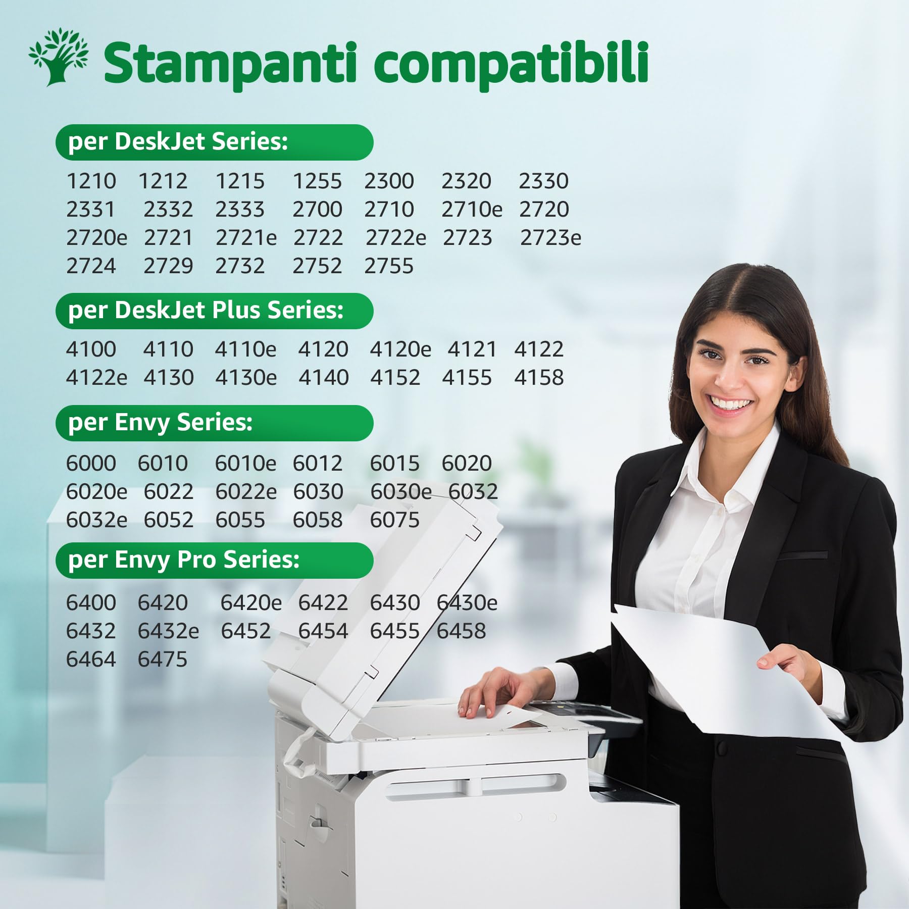 GREENSKY 305 305XL Compatibile con Cartucce HP 305 Nero e Colore con HP DeskJet 2820e 2720e 2720 2710e 2710 DeskJet Plus 4130 4120 4110 Envy 6020e 6022 6022e 6030 6030e Envy Plus 6430e Colore Nero