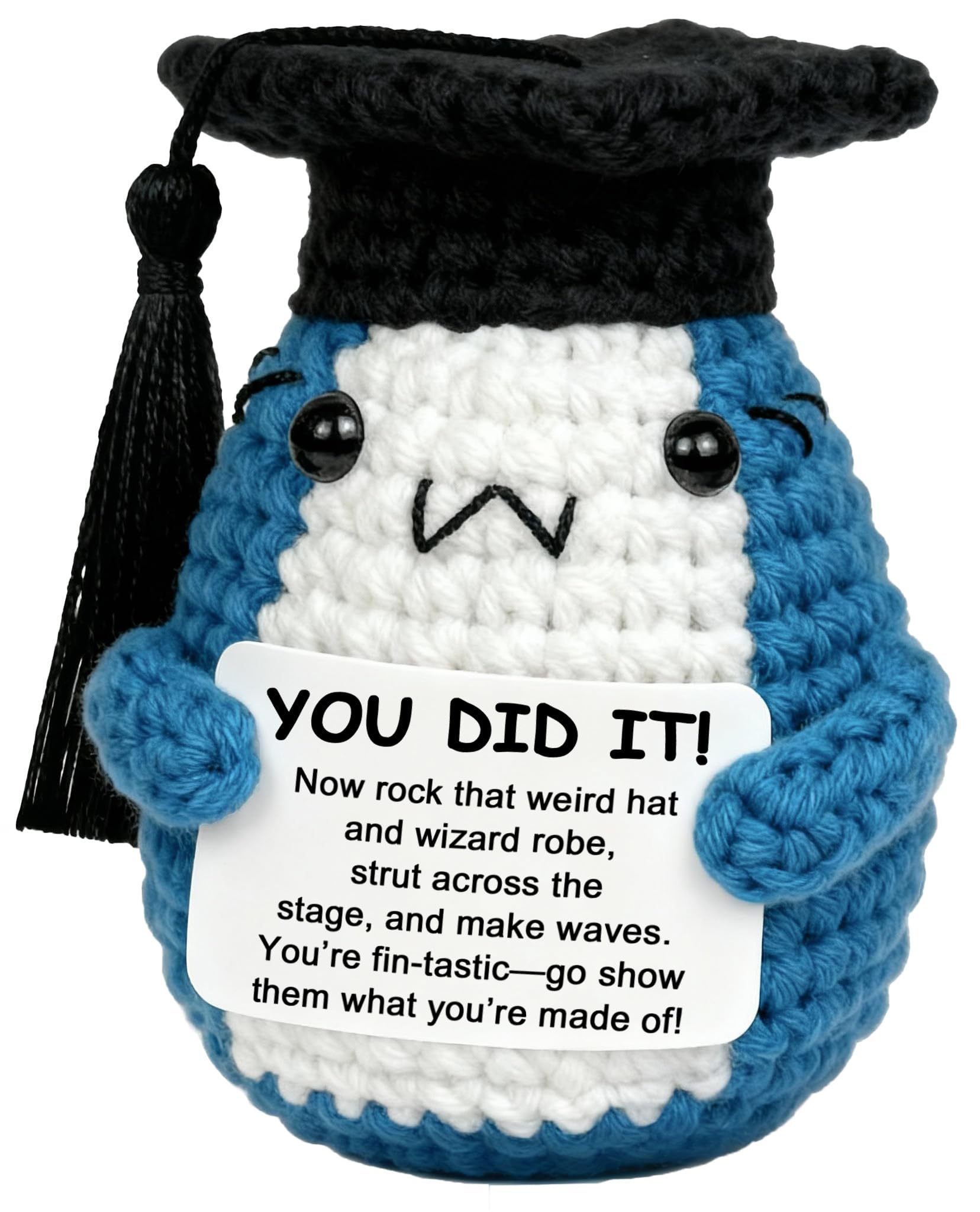 Amazon.com: Krinisou Funny Graduation Gifts for Her Him – You Did