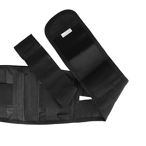 Miniatura 6 de ITODA Cinturón de apoyo para la parte inferior de la espalda con almohadilla de autocalentamiento, calentador magnético, envoltura deportiva, correa
