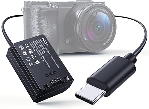 NP-FZ100 Dummy Battery USB-C PD Power Kit Continuous Power Supply | for Sony A7III A7IV A6700 FX3 FX30 A9 A7C A7CII A7RV A7RIII A6600 ZV-E1 ZV-E10II A1– for Studio Shoots & Commercial Filming