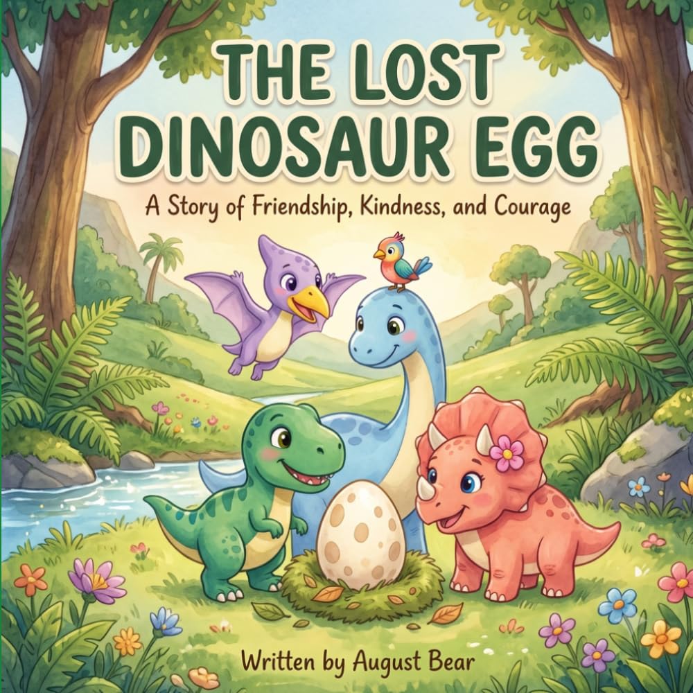 The Lost Dinosaur Egg: A Story of Friendship, Kindness, and Courage