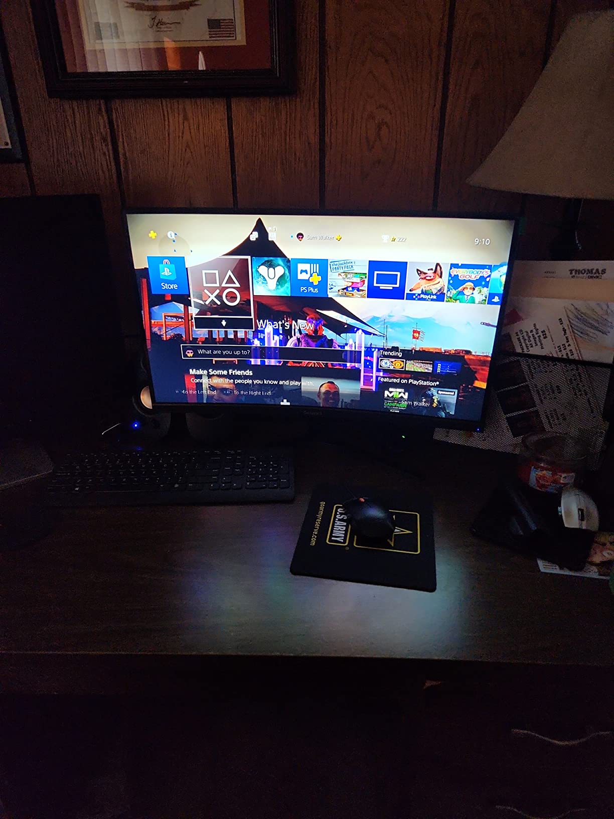 13/mo Finance Gawfolk 22 Inch Computer Monitor, 75Hz UltraThin Zero