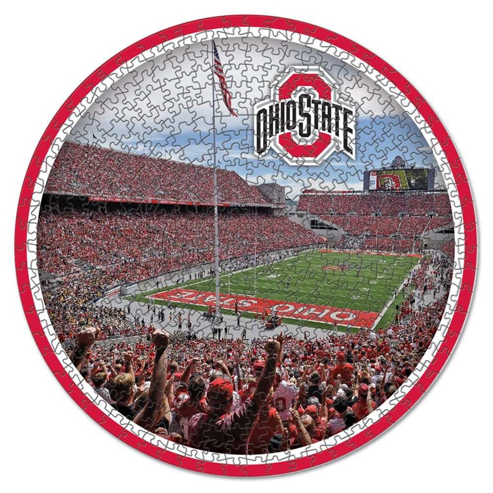 Ohio State Buckeyes - Puzzle rotondo da 500 pezzi