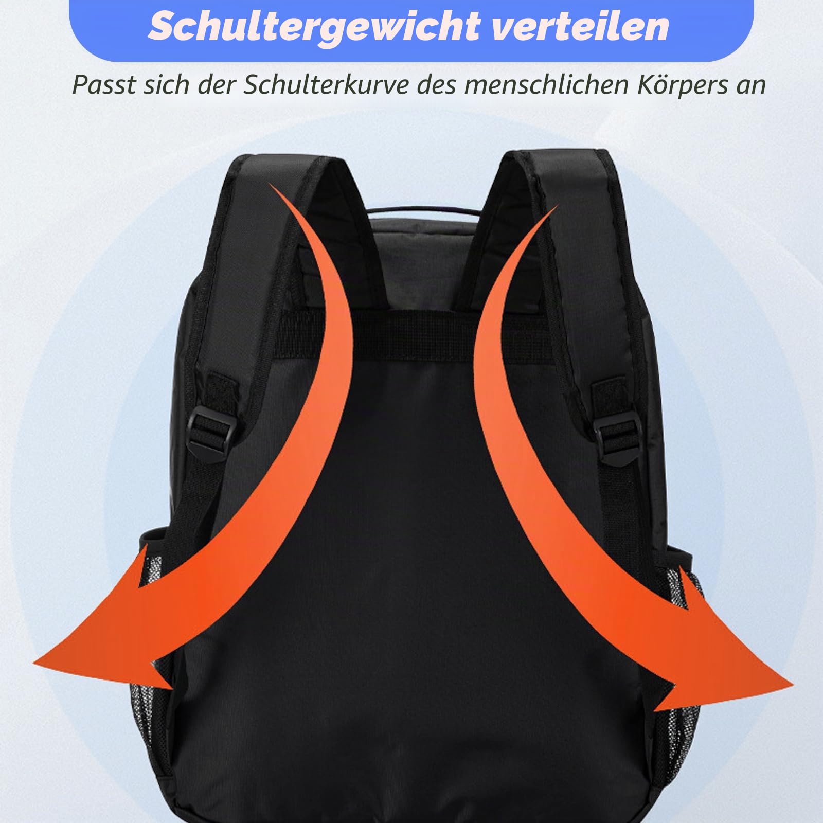 Fadcaer Atmungsaktive Transporttasche für Kinder, Rollschuhe, Rollschuh, Tasche für Inline-Skates, Eiskunstlauf, Unisex, Kinder und Erwachsene