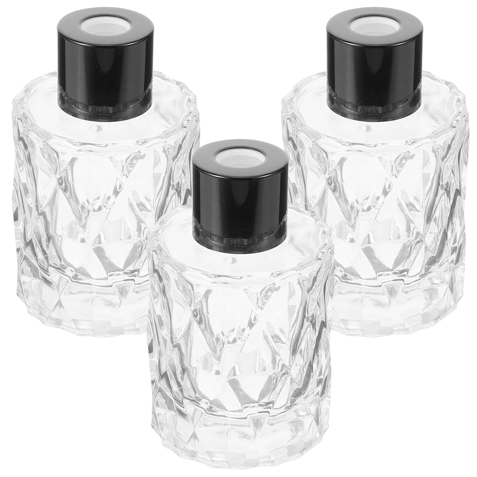 Frascos de vidrio para difusor de aromaterapia de 50ml vacíos y recargables para el hogar
