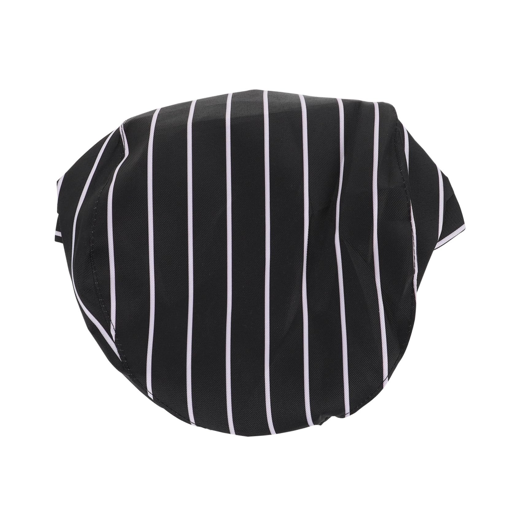 SOLUSTRE Unisex Chef Hat for Restaurant Waiters Cooking Cap Lightweight Comfortable Prevents Hair for Chefs Catering Professionals Black