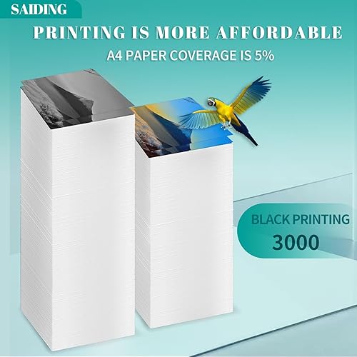 Miniatura 79 de SAIDING Cartuchos de tinta remanufacturados 712 712XL de repuesto para impresora de trazador DesignJet T230 T210 T650 T630 Studio (paquete de 4) 4-1