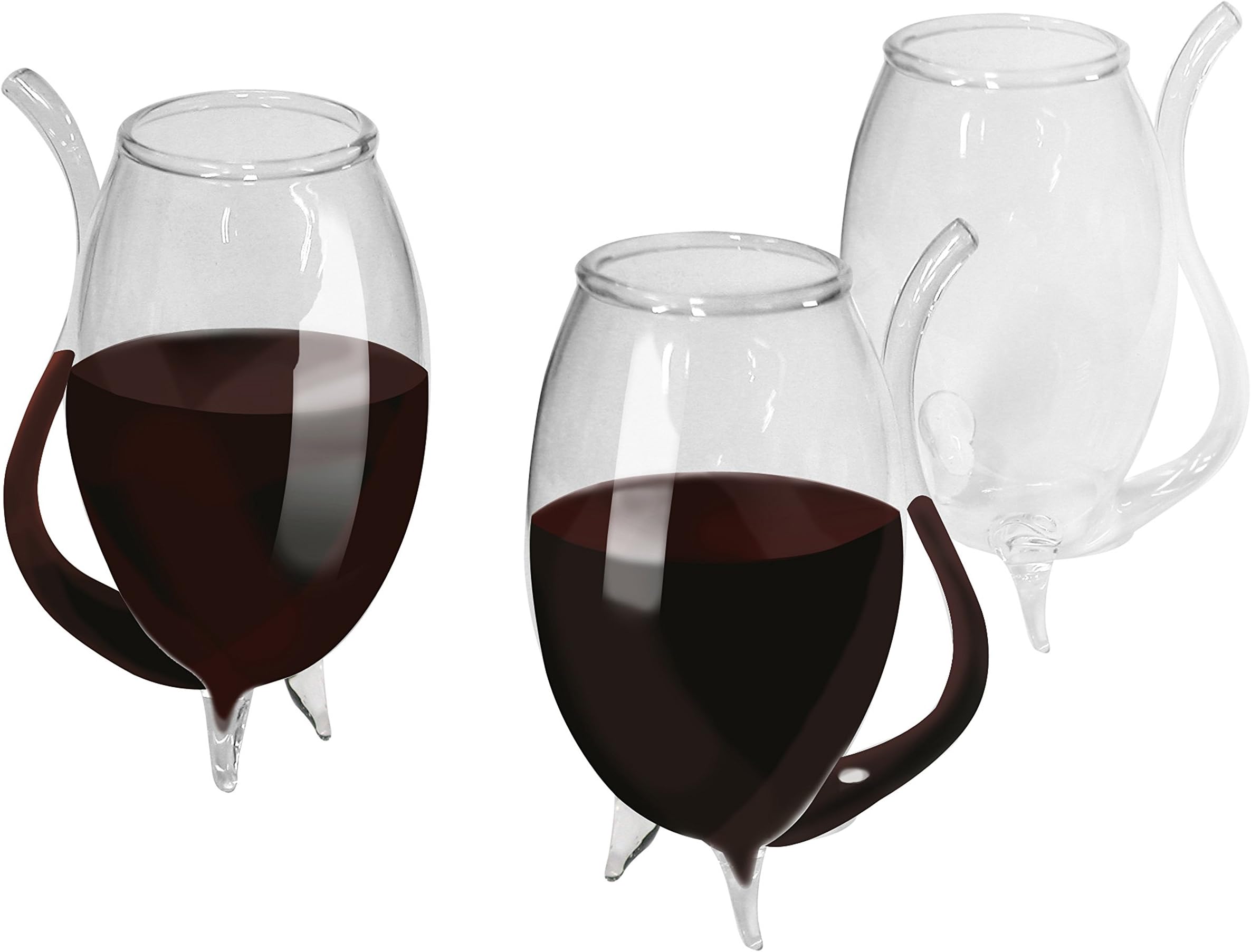 Cuisivin Port Sipper (4 Pack), Clear