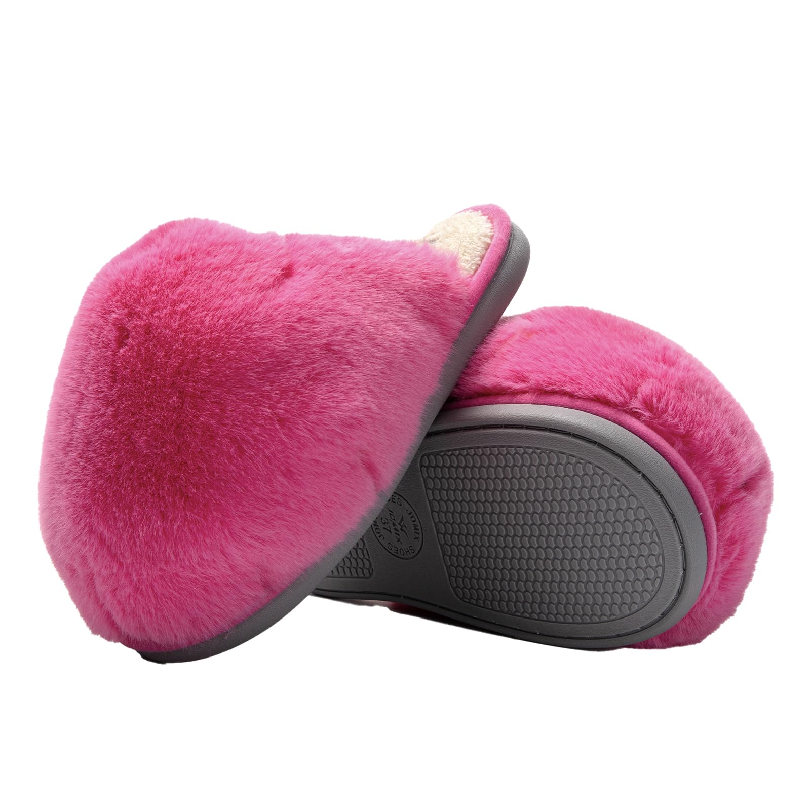 JOMIX Ciabatte Pelose Donna Invernali Pelliccia Sintetica Pantofole Calde