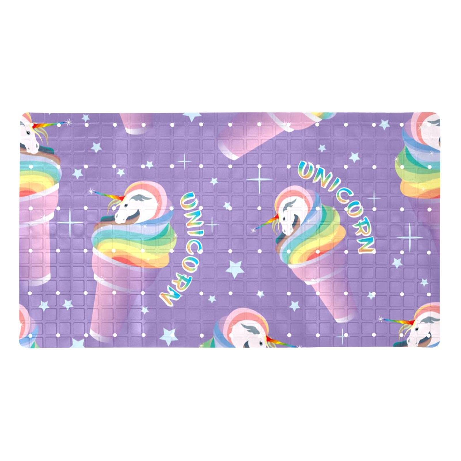 Tapis de bain antidérapant contre les chutes en PVC 40x70