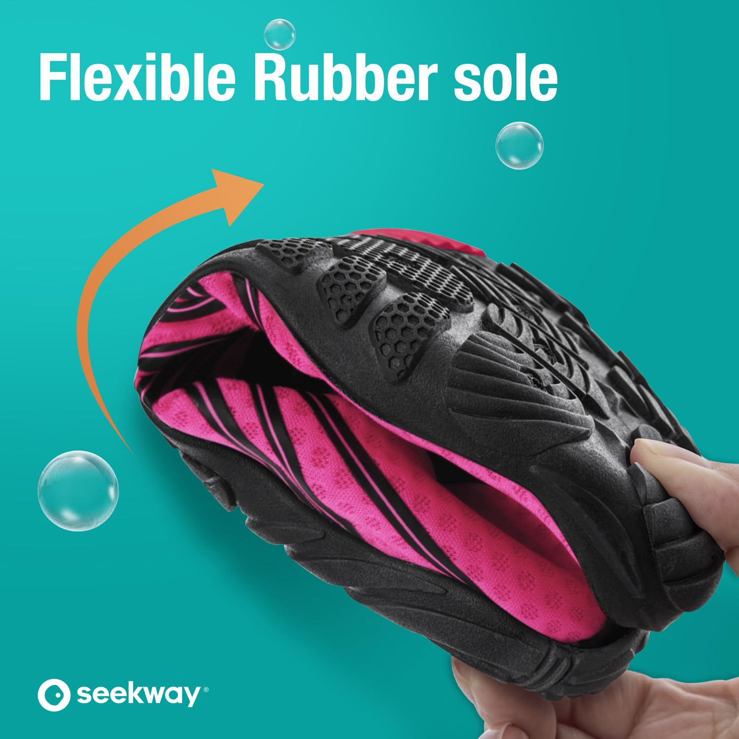 SEEKWAY Zapatos de Agua Hombre Mujer Adulto Calcetín de Secado Rápido Descalzo para Playa Nadar Río Piscina Lago Senderismo Kayak Surf SP001