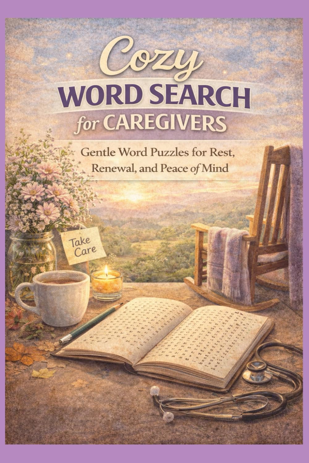 Cozy Word Search for Caregivers: Gentle Word Puzzles for Rest, Renewal, and Peace of Mind