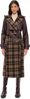 Women's Oversized Maxi Combo Trench Coat