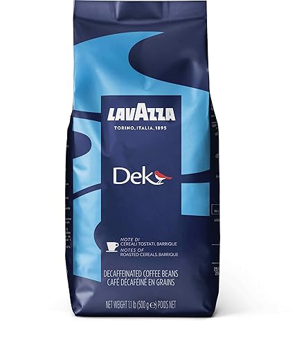 Bundle Lavazza Super Crema - Café en grano entero, tostado expreso ligero mediano, 2.2 libras (paquete de 1) + mezcla de café integral Lavazza Dek,