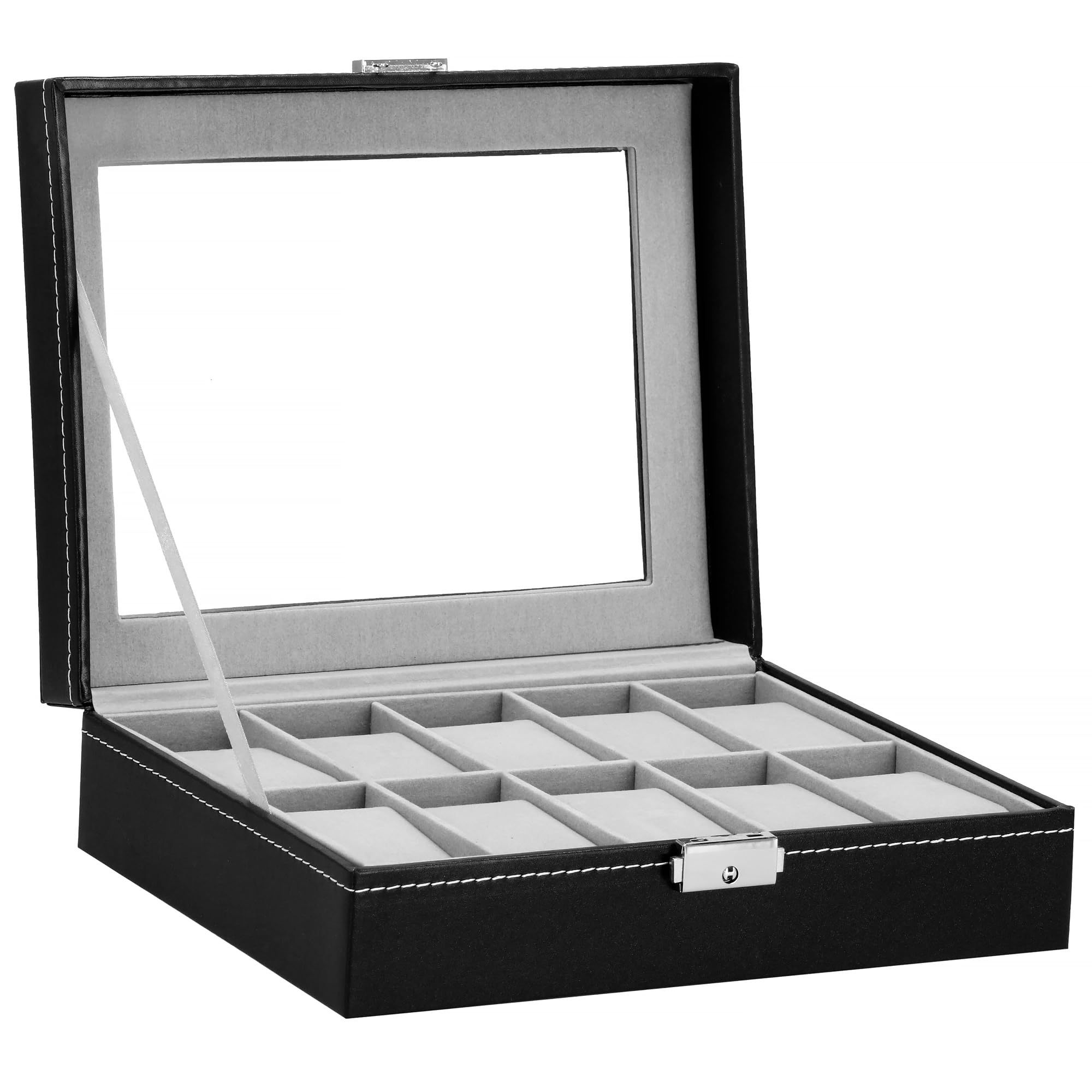 SPRINGOS Boîte à Montres 30 X 20 X 8 Cm Boîte à Bijoux En