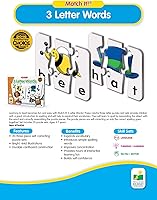 Vista 5 de The Learning Journey Match It! Palabras de 3 letras.