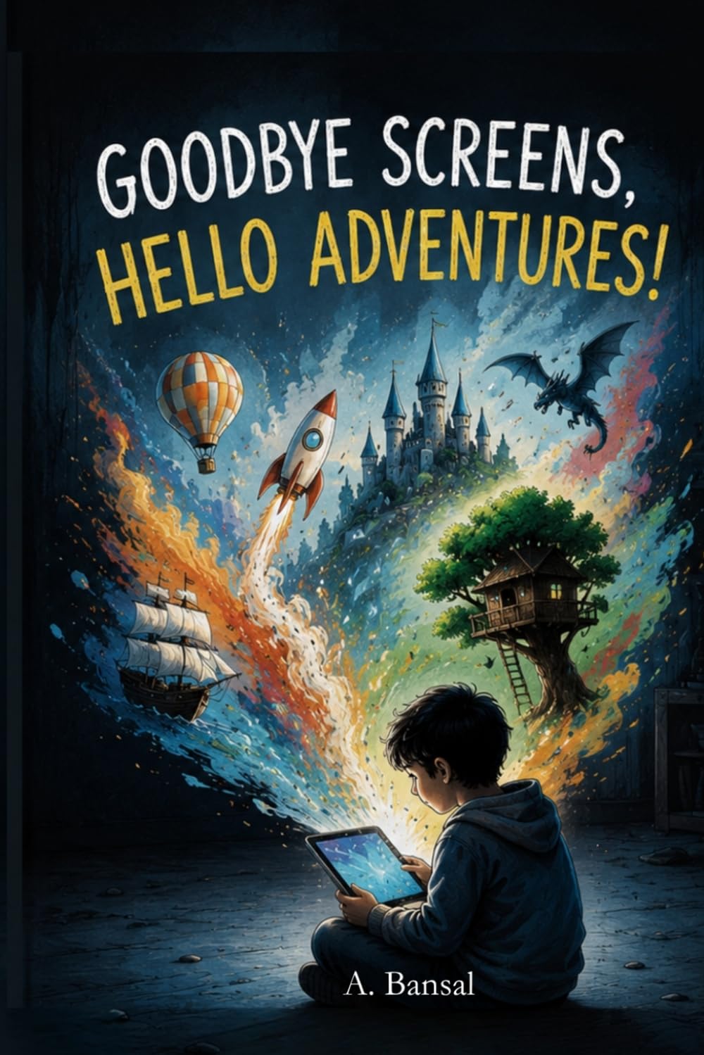 GOODBYE SCREENS, HELLO ADVENTURES: Creative Escapes for Kids Offscreen