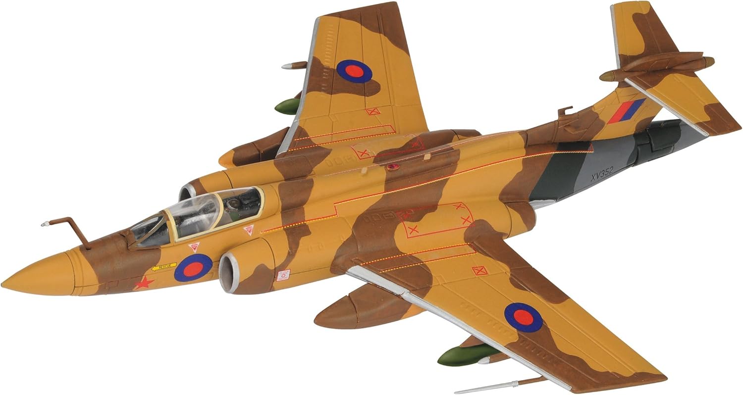 Blackburn Buccaneer S2B (RAF 208 Sqn) (172 scale) Diecast Model