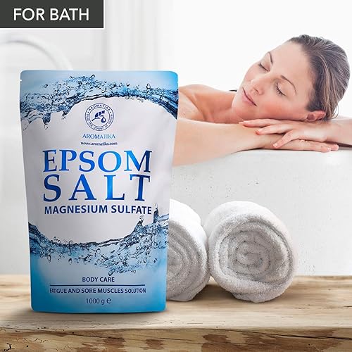 Miniatura 3 de Sales de Epsom Bath 6 lb - 3kg - 105.82 oz - Sal de Epsom 100% pura y natural - Sulfato de magnesio concentrado - Calmante y alivia los músculos