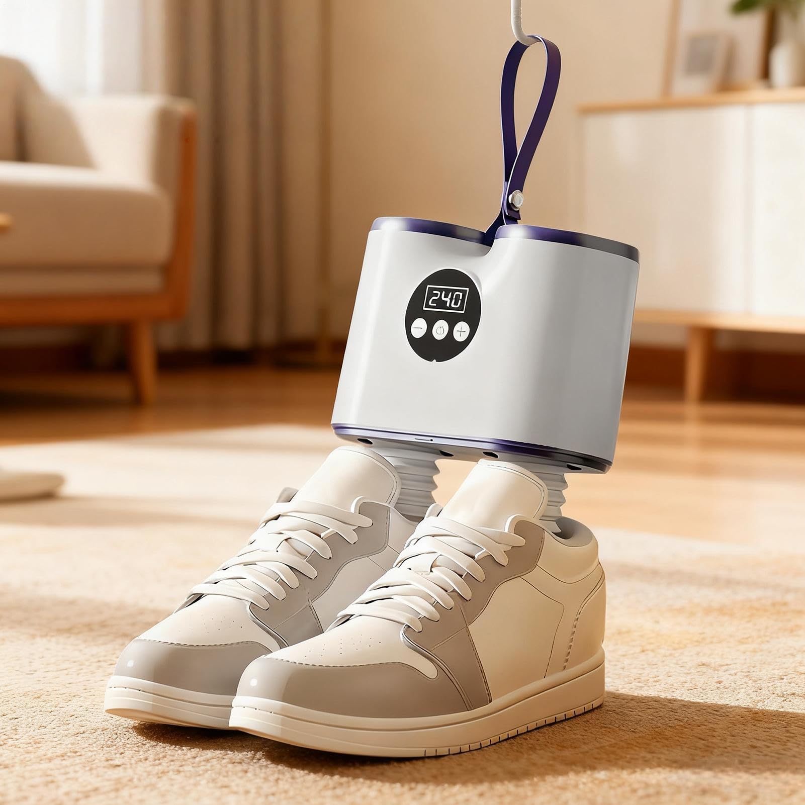 Secador de Zapatos Portátil Secador Inteligente De Calzado Con Temporizador