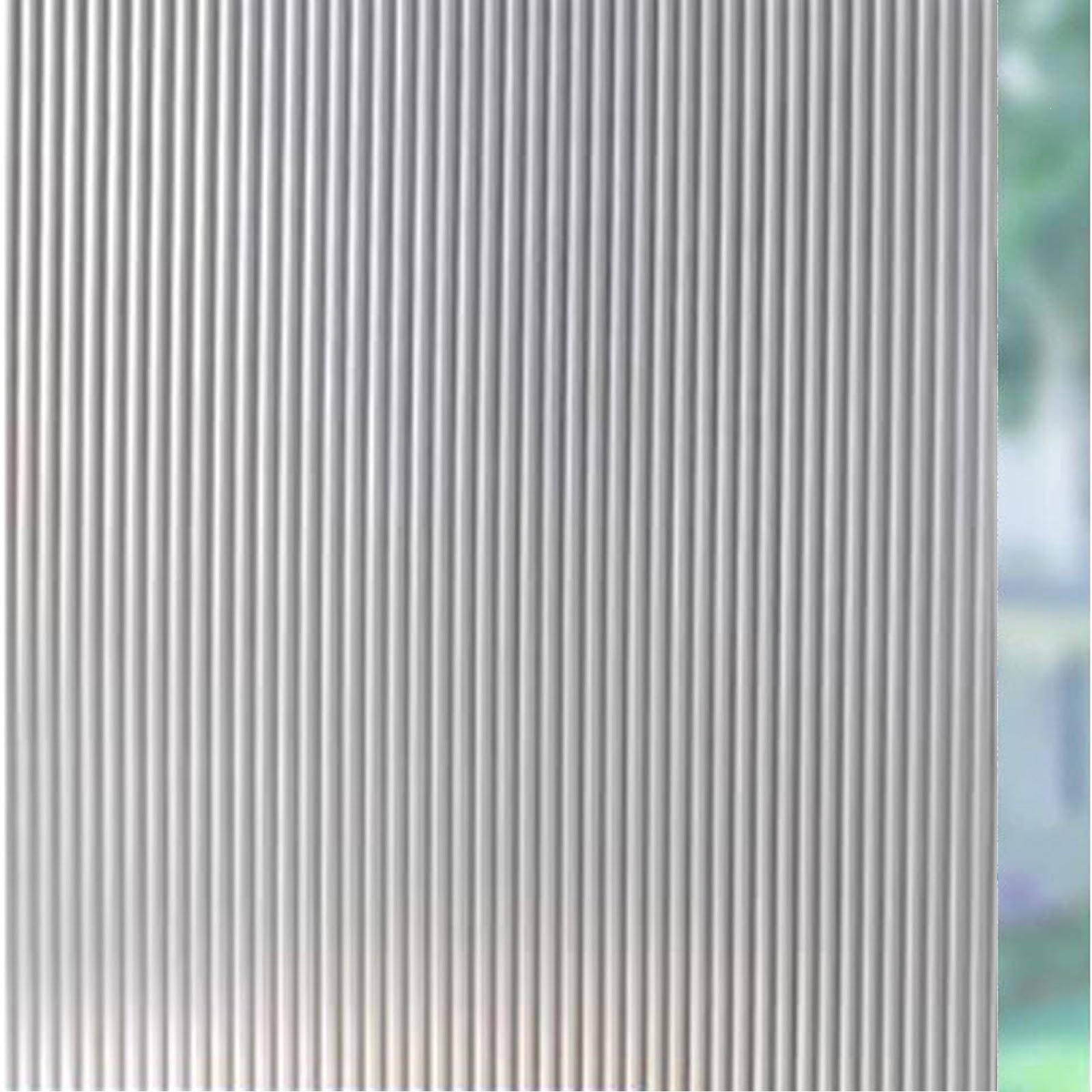 Milchglasfolie Fenster 100 x 1000 cm Uv-Schutz Folie Sichtschutz Hitze Uv-Schutz Sichtschutzfolie Dekofolie Statisch Haftend Folie für Büro Und Haus, Changhong 2
