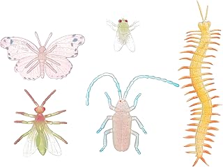 لعبة حشرات مضيئة تضيء في الظلام من توي ماجور 5 قطع - متعددة الالوان خامات