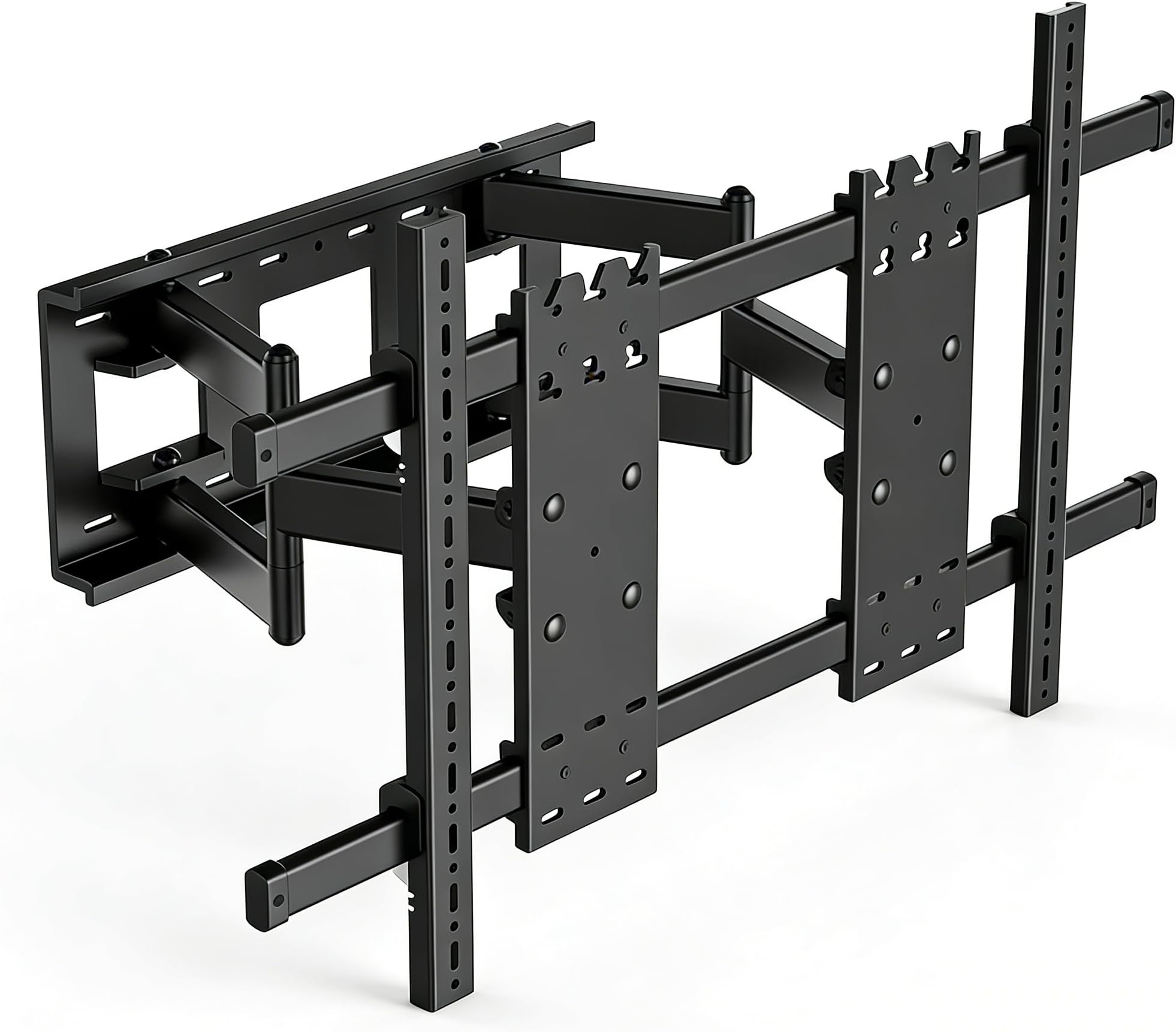 Heavy Duty TV Wall Mount Bracket for 85-120 Inch TVs - Full Motion Mount, Max VESA 1000x600mm, Holds up to 287 lbs, 26" Extension, Enhanced Stability with One-Piece Panel DY1000