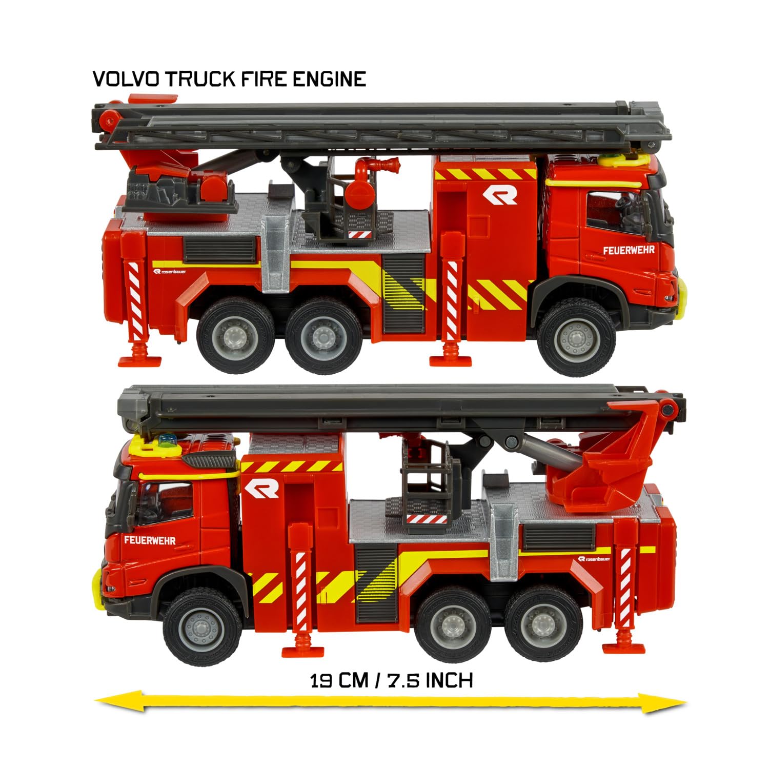 Majorette Volvo FMX Truck Fire Engine