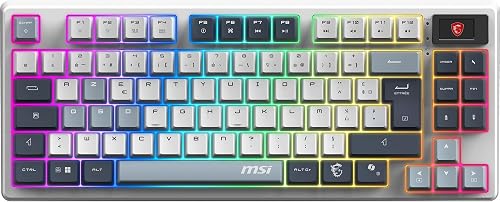 MSI FORGE GK600 TKL W SKY — produkto nuotrauka