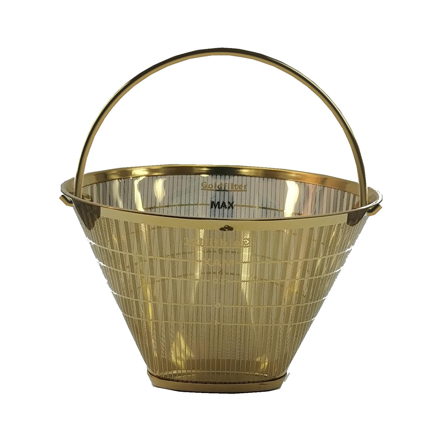 Goldfilter Kaffeefilter Größe 4 GF4MB und Wasserverteiler WVTPlus
