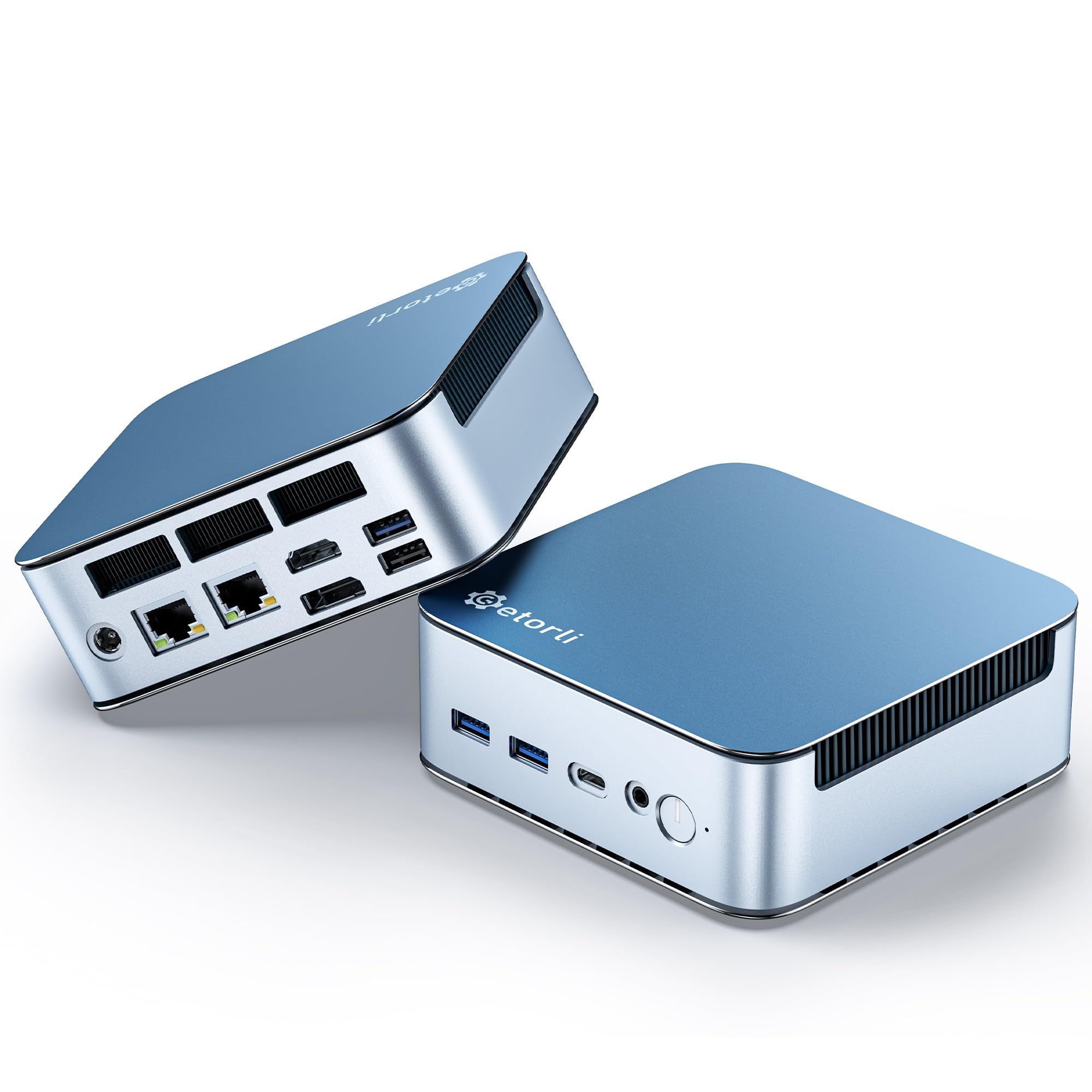Getorli Mini PC, Dual LAN Ryzen 5 7430U Up to 4.3GHz,16GB DDR4 RAM 512GB SSD, Mini Computers Support Triple 4K Display, WiFi6 BT5.3 Mini Desktop Computer for Home Office Daily Use & Light Gaming-image-17
