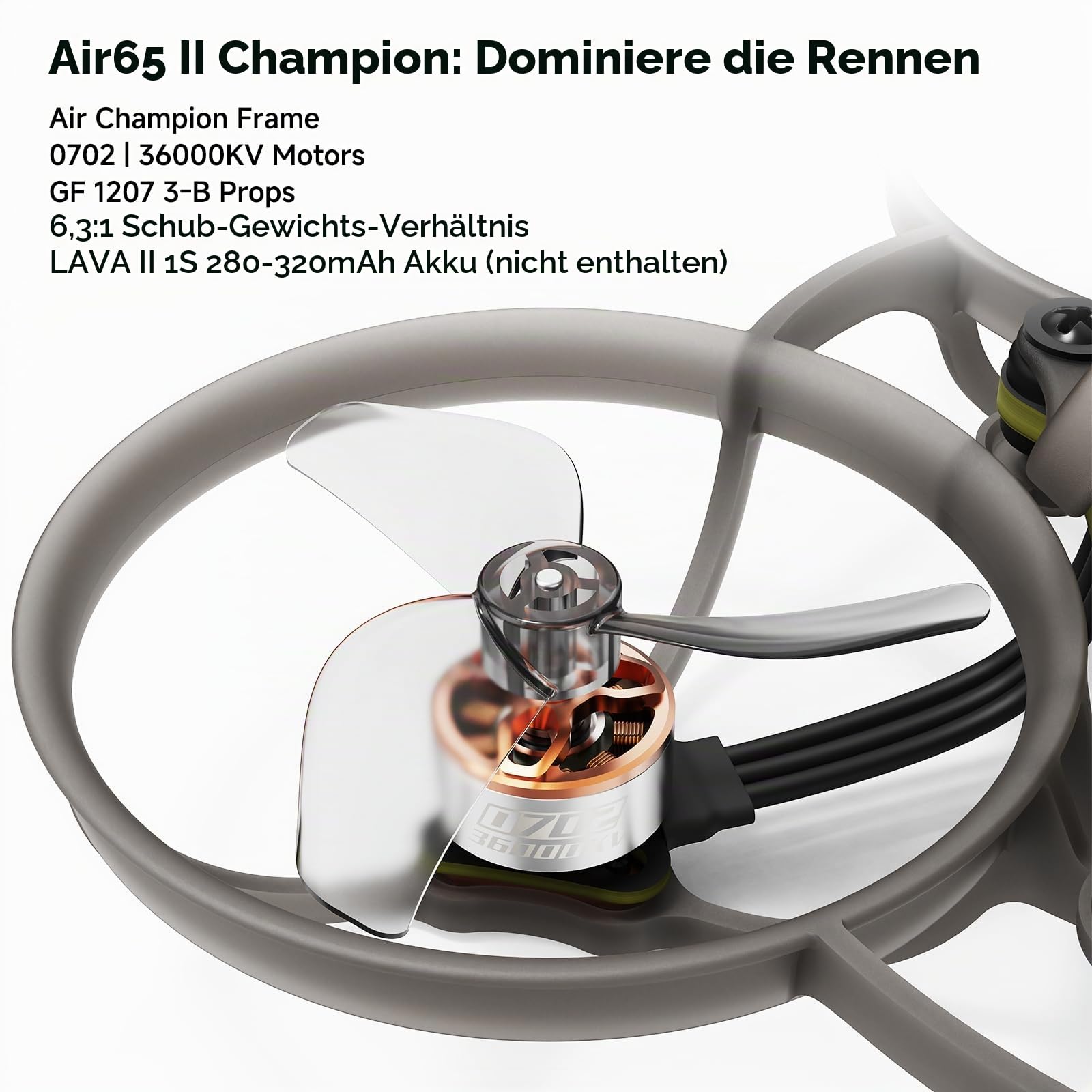 BETAFPV Air65 II Brushless Whoop Quadcopter, for Champion FPV Drone
