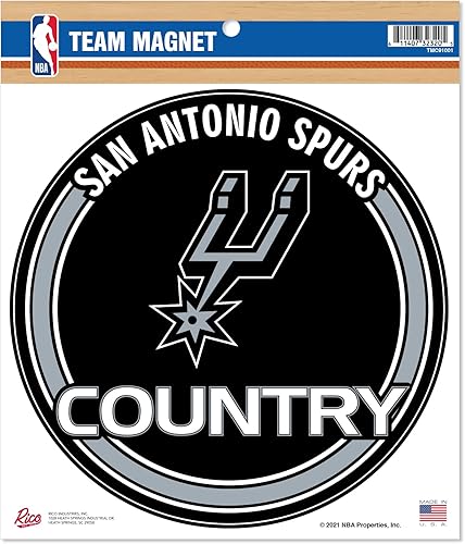 Rico Industries NBA Basketball 8" Round Magnet