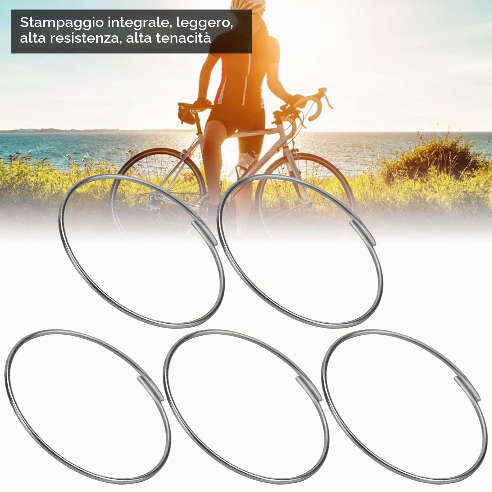 Molla per Nottolino Ruota Libera Bici, 5 Pezzi/Set Molla per Nottolino Ruota Libera Bici in Acciaio Inox Molla Base Torre Senza Gancio per Fulcro F0 / F1 / F3 / F5 / XL/KT Cassette Hub Driver